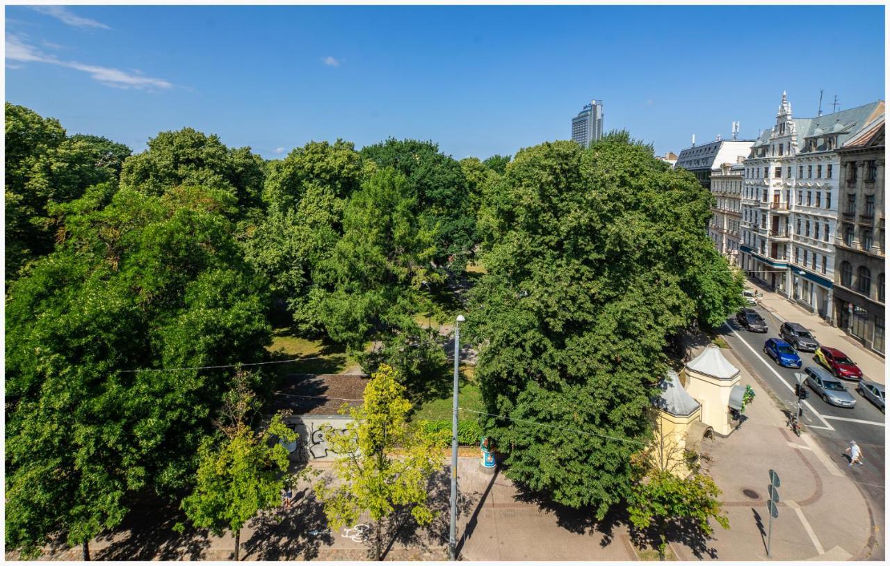 Apartamento Riga Park View Library Exterior foto